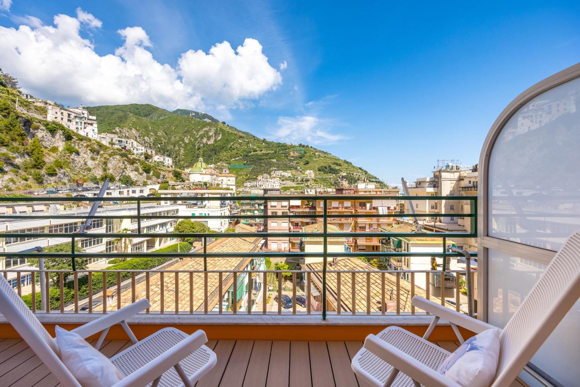 Apartament Le Terrazze Di Santa Tecla Maiori Zewnętrze zdjęcie