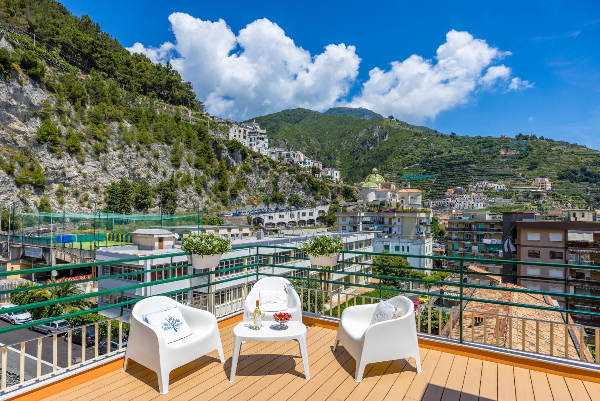 Apartament Le Terrazze Di Santa Tecla Maiori Zewnętrze zdjęcie