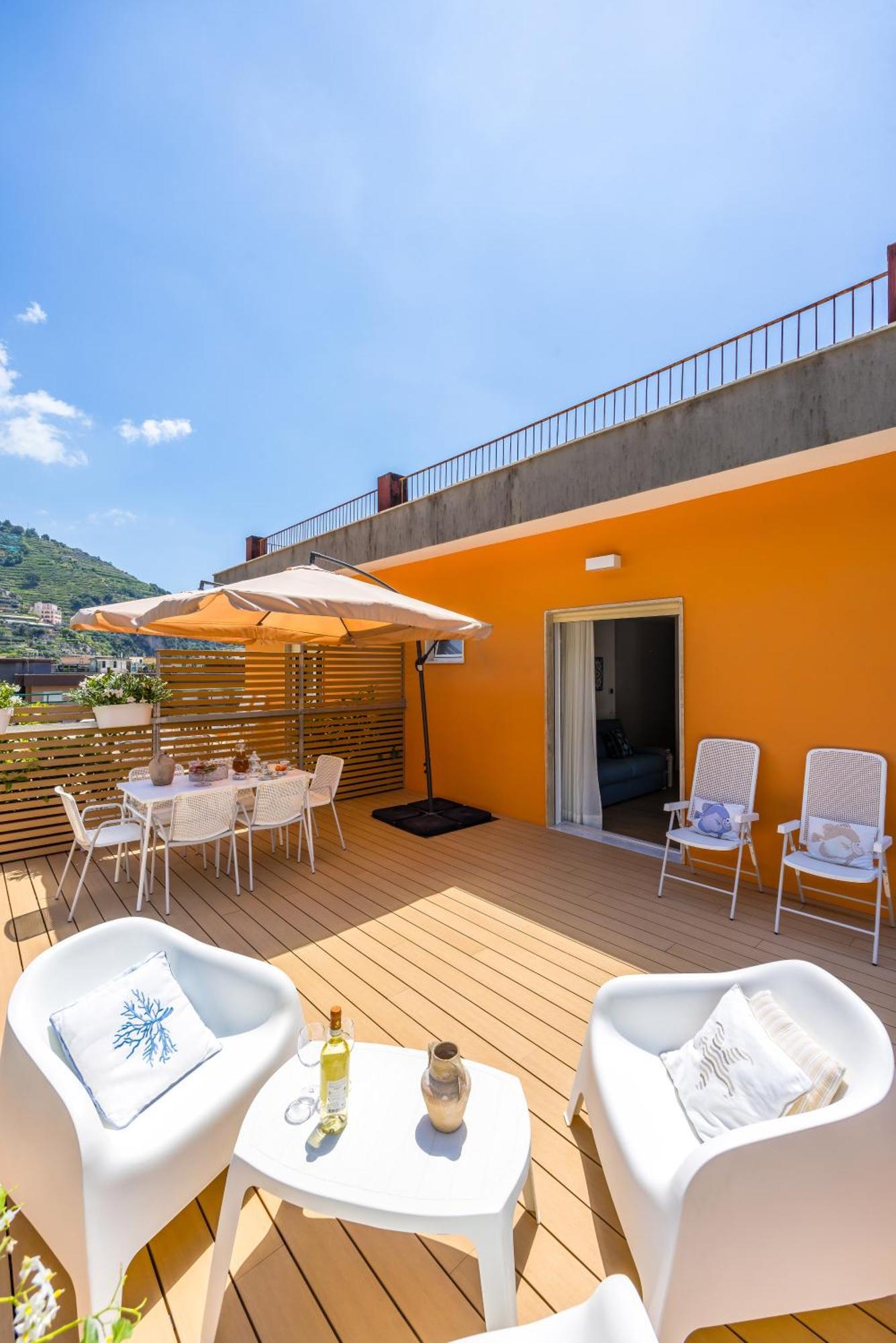 Apartament Le Terrazze Di Santa Tecla Maiori Zewnętrze zdjęcie
