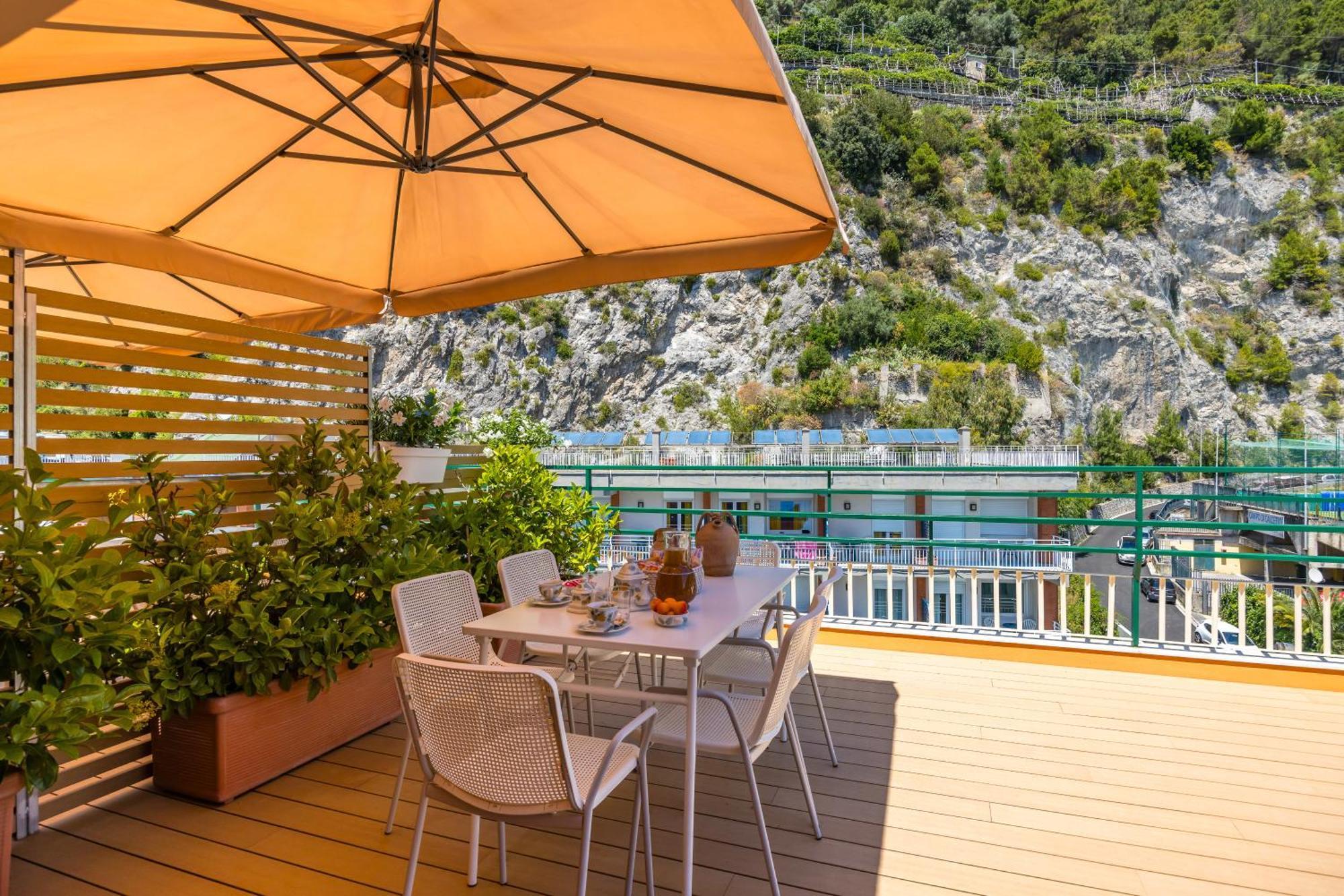 Apartament Le Terrazze Di Santa Tecla Maiori Zewnętrze zdjęcie