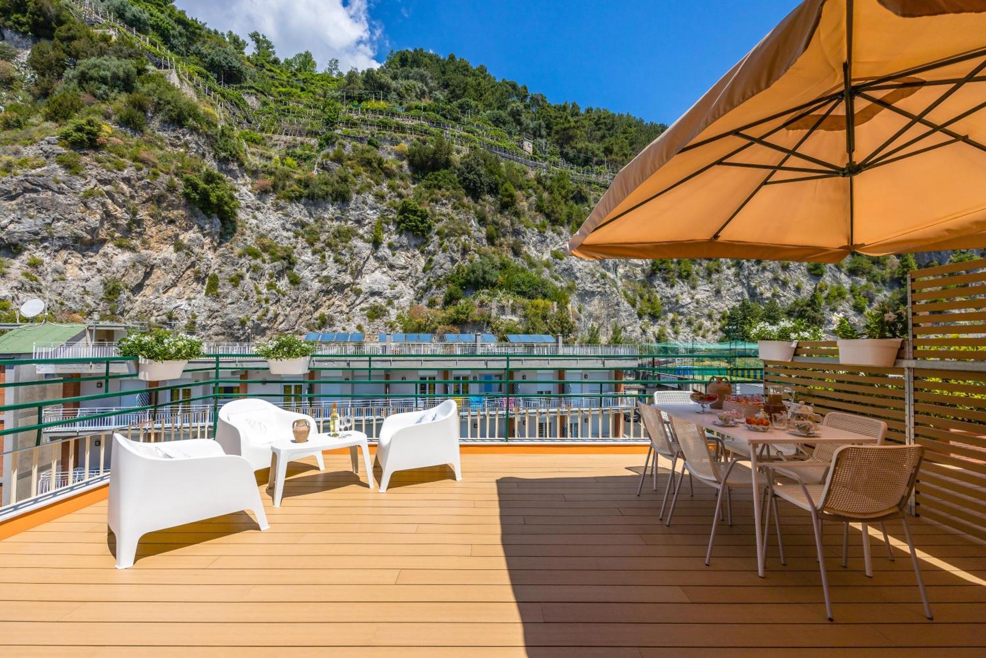 Apartament Le Terrazze Di Santa Tecla Maiori Zewnętrze zdjęcie