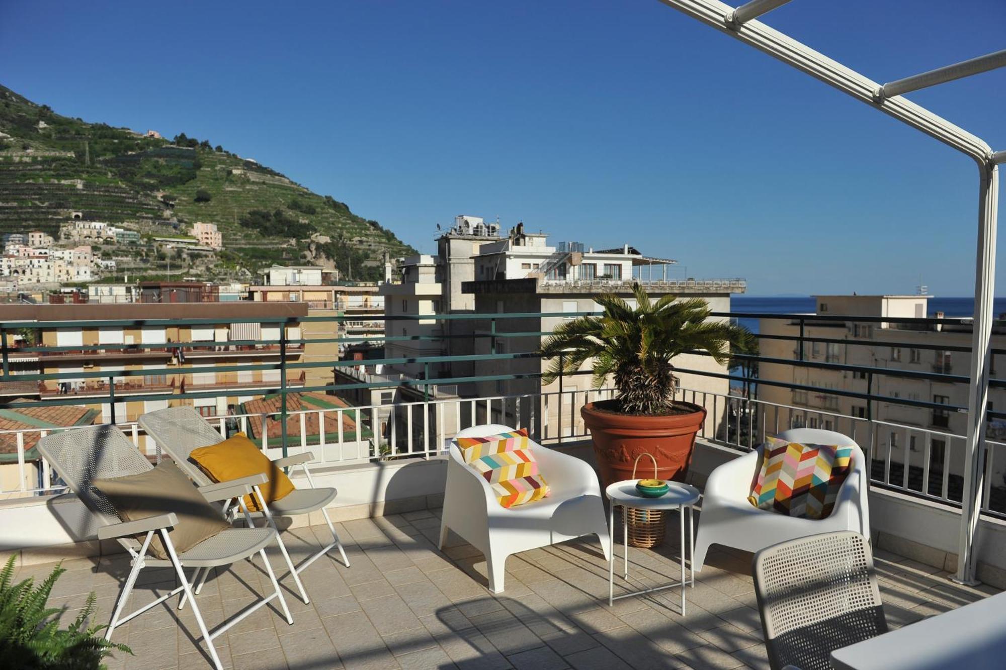 Apartament Le Terrazze Di Santa Tecla Maiori Zewnętrze zdjęcie